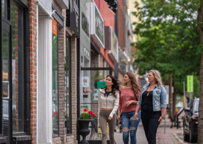 Cornwall downtown shopping